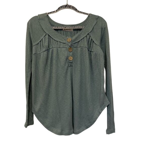Free People We The Free Must Have Henley Top Size XS - Picture 2 of 9